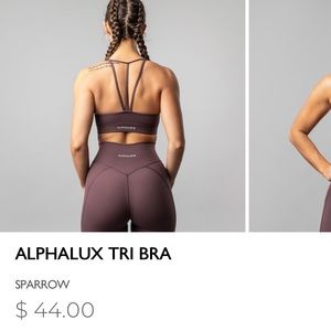 Alphalux tri bra SOLD